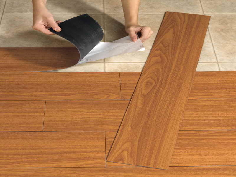 Kitchen Waterproof Self Adhesive Vinyl, How Thick Should Laminate Flooring Be In Kitchen