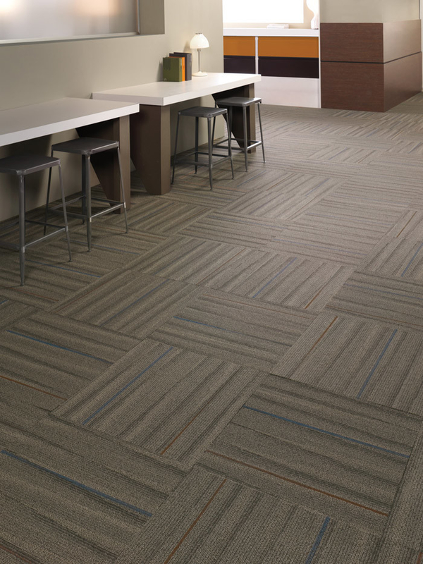 Carpet Texture Glue Down Vinyl Plank Flooring 3D Printing Technology Founded