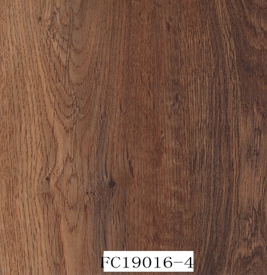 Anti - Scratch Vinyl Wood Flooring , Click System Wood Look Vinyl Flooring