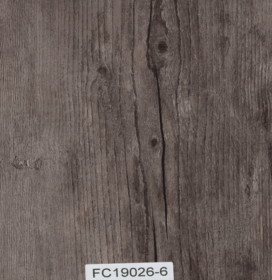 Residential Waterproof Vinyl Flooring , High Gloss Vinyl Wood Plank Flooring