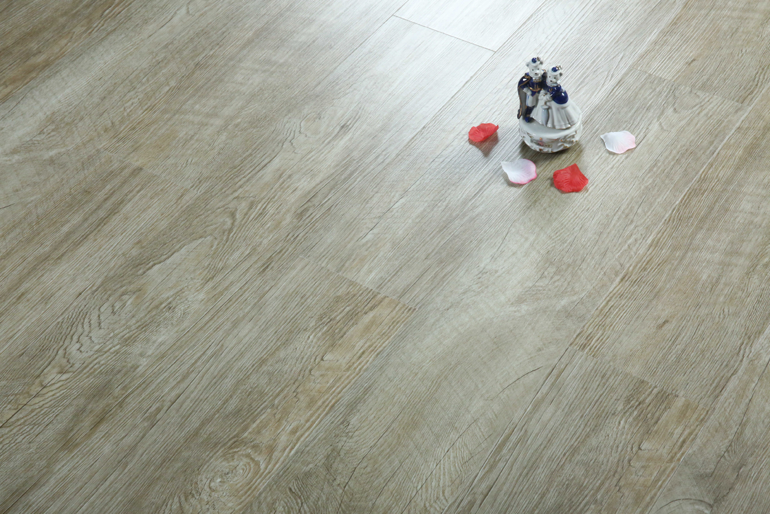 Residential Waterproof Vinyl Flooring , High Gloss Vinyl Wood Plank Flooring